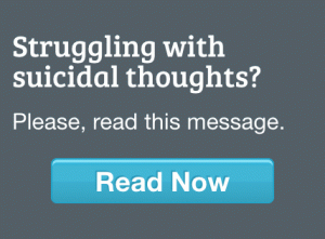 Lutando com pensamentos suicidas?